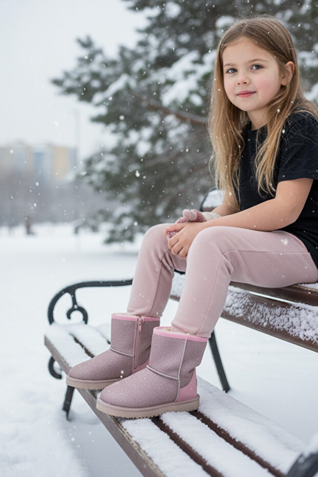 Çocuk Su Çekmez Kışlık Bot - 2