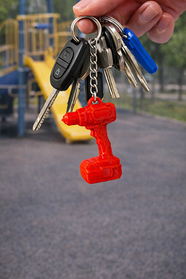 Mini thread keychain - 2