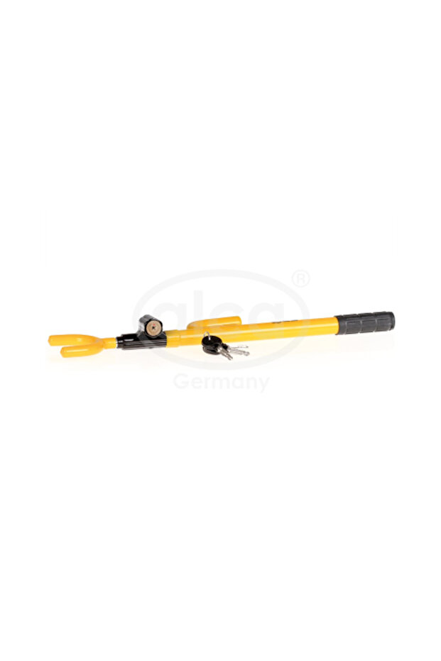 Steering Wheel Lock With Key - 2