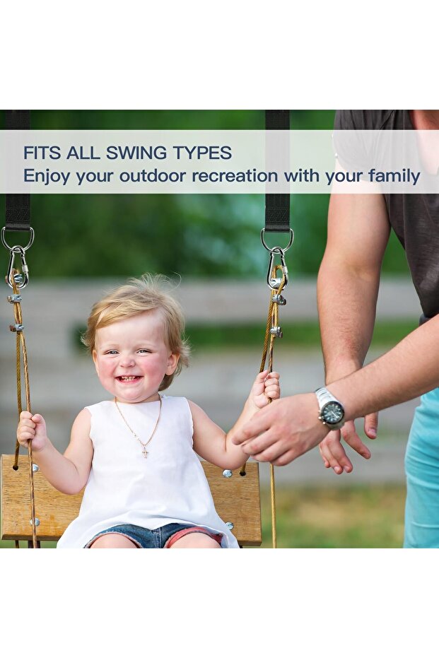 Tree Swing Strap Set 1.5m by - 8