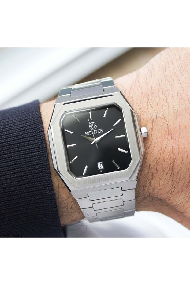 Hm27291S01-1 Men's Wristwatch with Steel Band