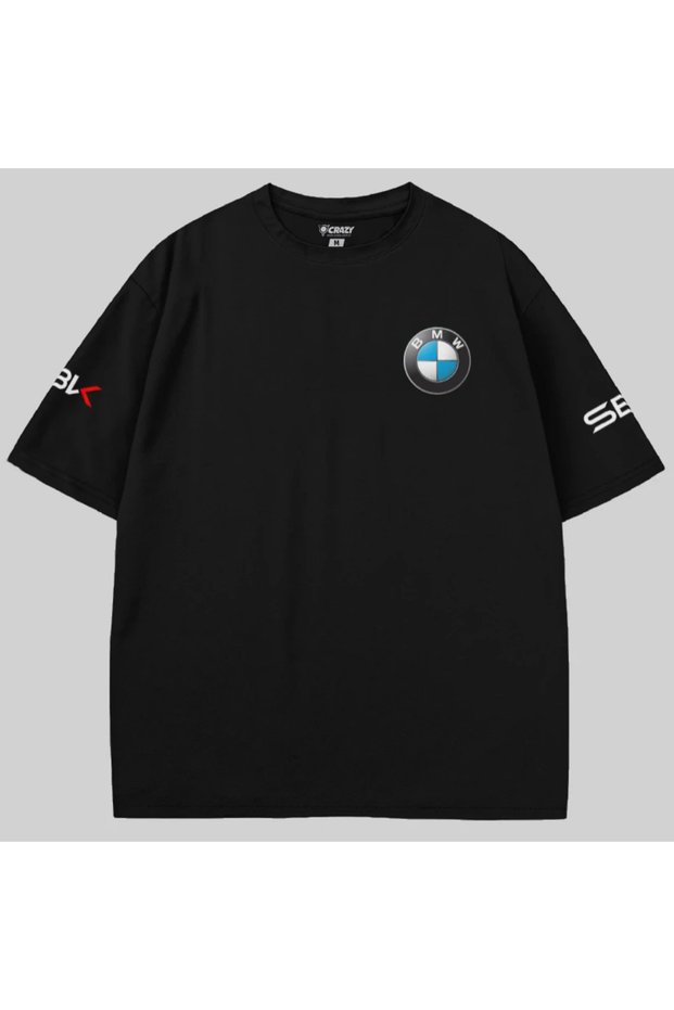 Bmw Motorrad Rokit Sbk Logo Oversized T-Shirt