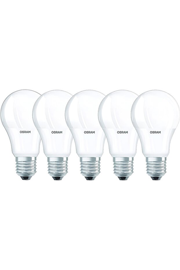 Clas A 8.5 W/6500K LED Bulb E27 Value Lamp (Cool White, Combo Pack of 5)