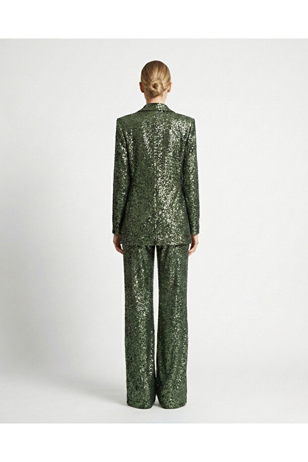 Yeşil Payet Ceket - 2