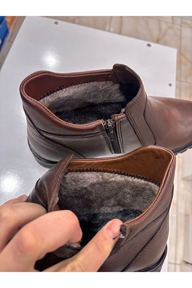 DERİ ERKEK BOT - 3