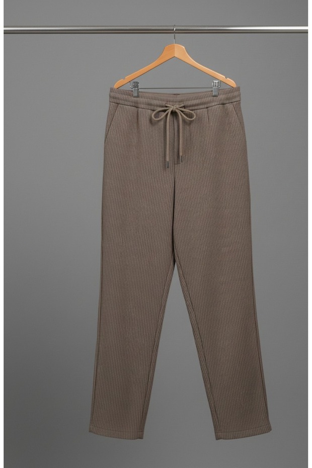 Buggy çizgili pantolon - 2