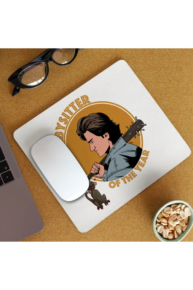 Mousepad Stranger Things Steve Babysitter Dadaca - 2
