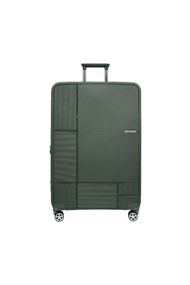 Suitcase Hard Luggage – Travel Mate PP Luggage, Green Plain Design for Travel