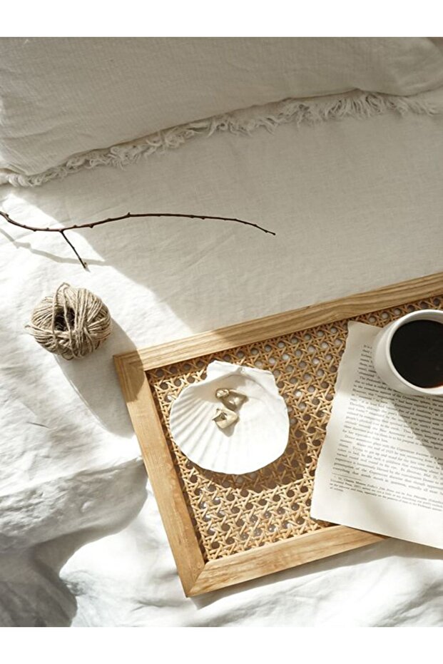Hazeran Tray, Presentation Tray, Decorative Box, Rattan Presentation Holder Mtr547