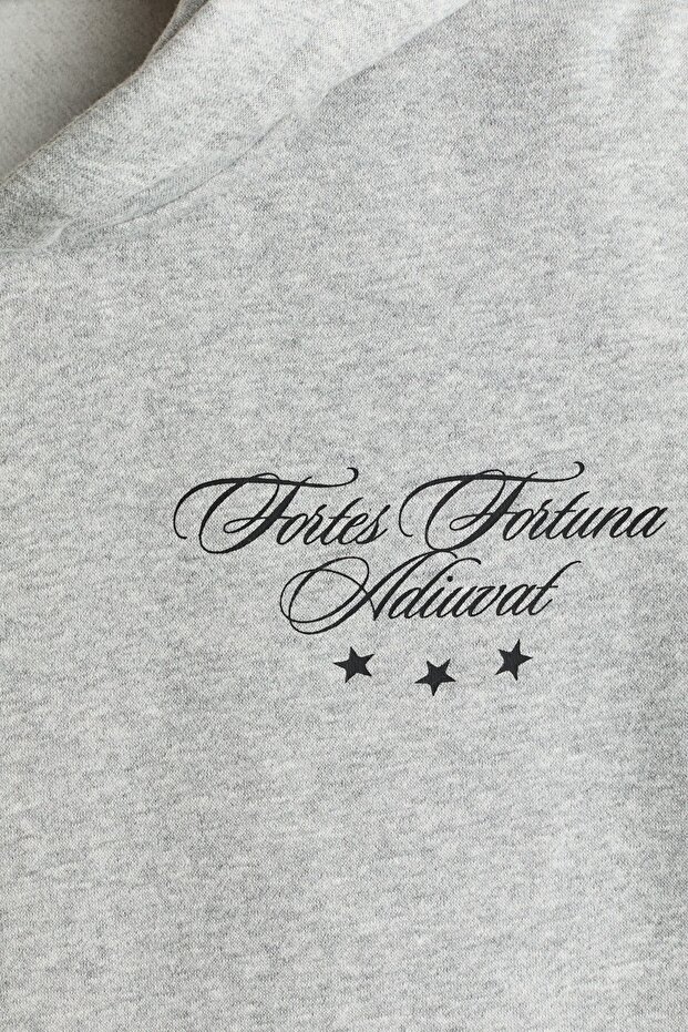 Kapüşonlu Üst Loose Fit - 6