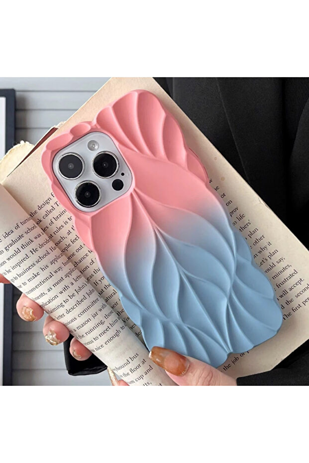 iPhone 12 Compatible Leaf Pattern Case - 1