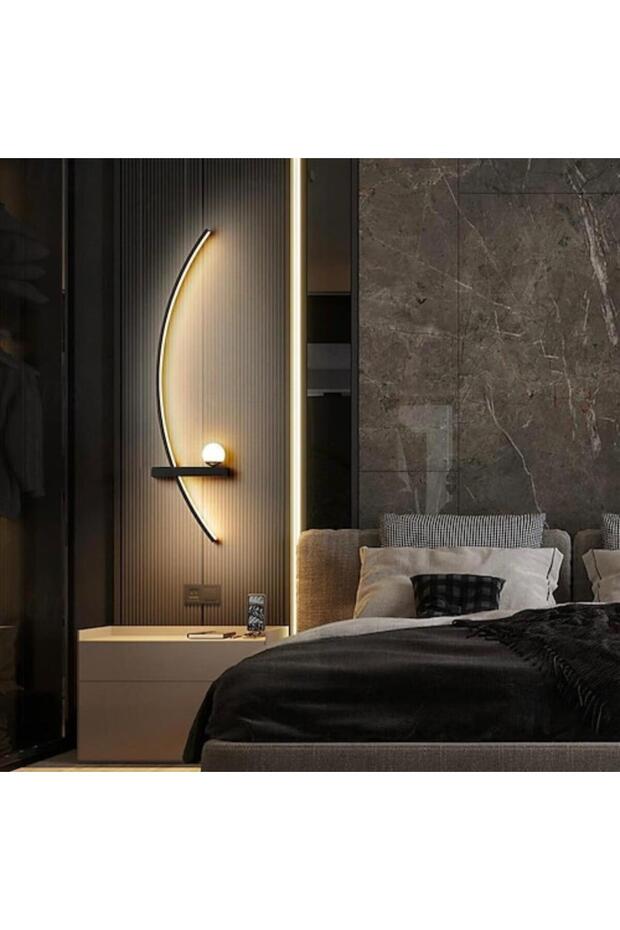 Samsung Led Decorative Wall Sconce Single Hotel Living Room Bedroom Indoor 80cm Black Case Daylight