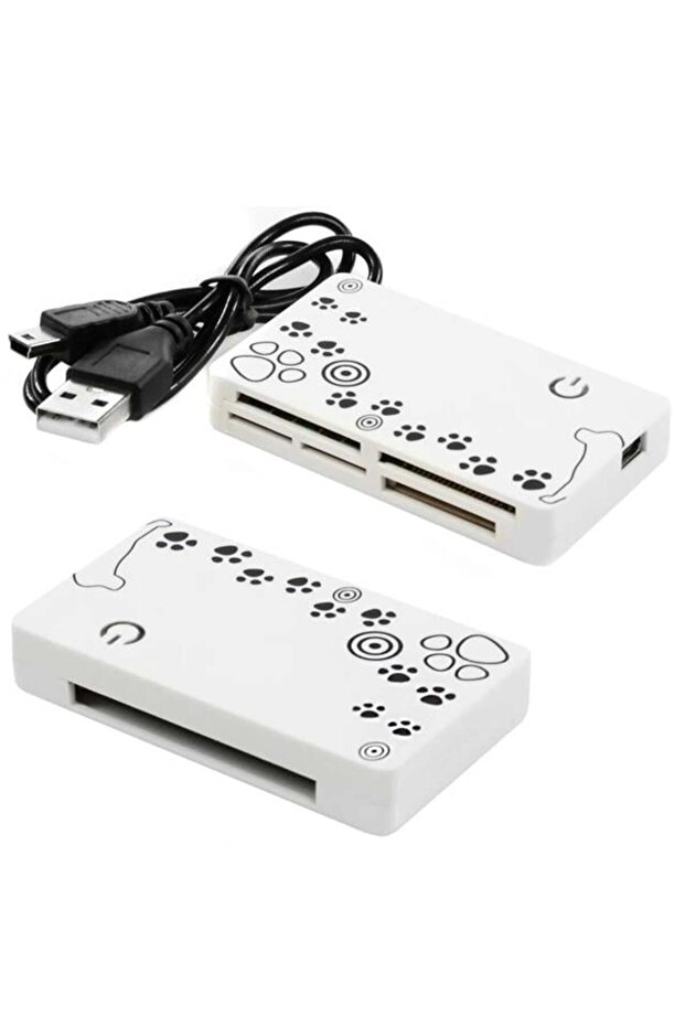 Ht-02A USB 2.0 Support Sd-Mmc-Mini Sd-T Flash-Ms-Ms Pro All in One Multi Card Reader