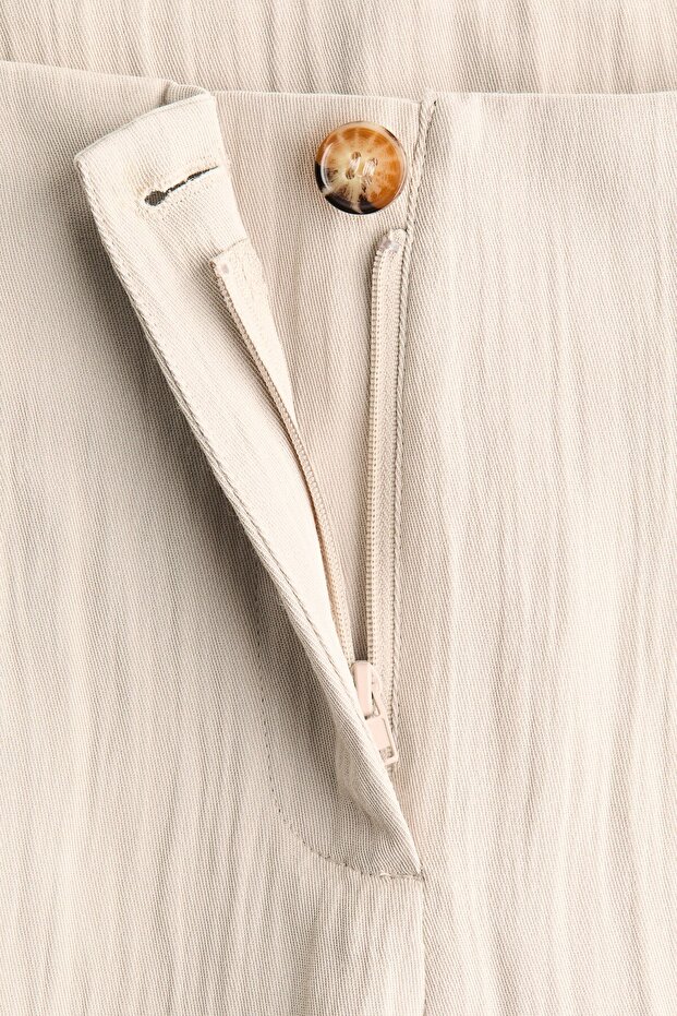 Barrel Paçalı Krinkle Pantolon - 5