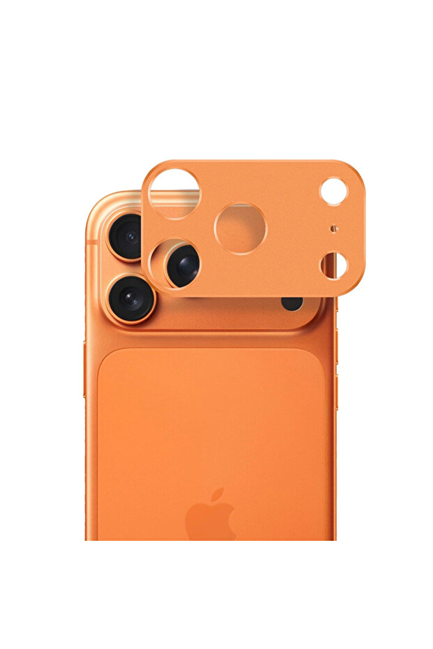 - Full Camera Glass - iPhone 17 Pro Max - Orange - 1