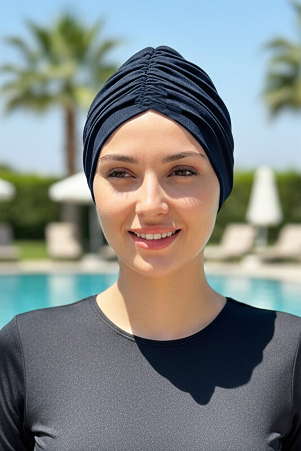 Pool Sea Double-Sided Bone R-987 Navy Blue