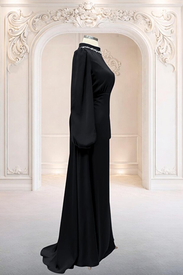 Rüya Abiye Elbise Siyah - 3