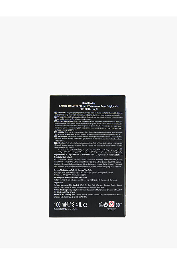 Parfüm Black 100 ML - 4