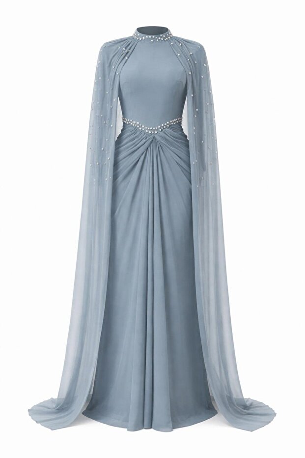 Brown Abiye Mavi - 3