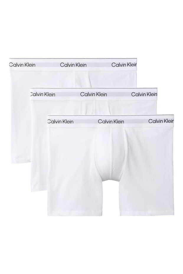 Boxer Brief 3Pk Men's 3-Pack Boxer White