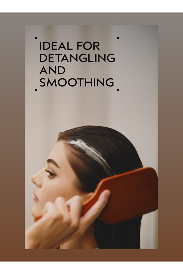 فرشاة مجداف خشبية - 2