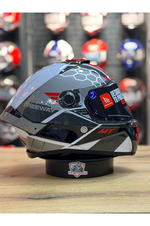 Thunder 4 Freeway A5 Parlak Kask - 6
