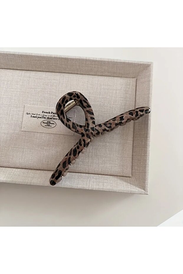 Leopard Patterned Latch Buckle New Trend-06 - 2