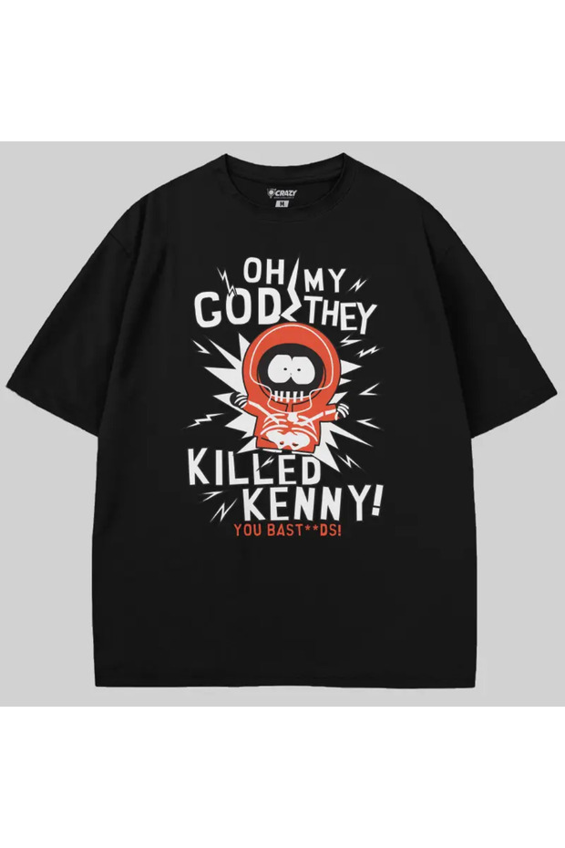 South Park Oh My God They Killed Kenny Oversized T-Shirt