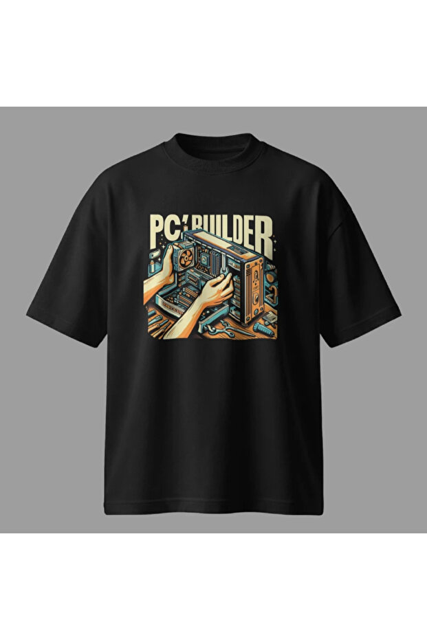 Μπλουζάκι Pc Builder oversized - 2