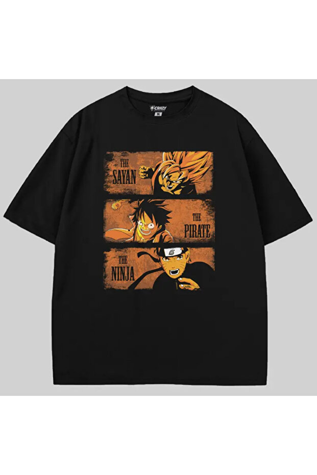 The Sayan the Pirate the Ninja Oversized T-Shirt