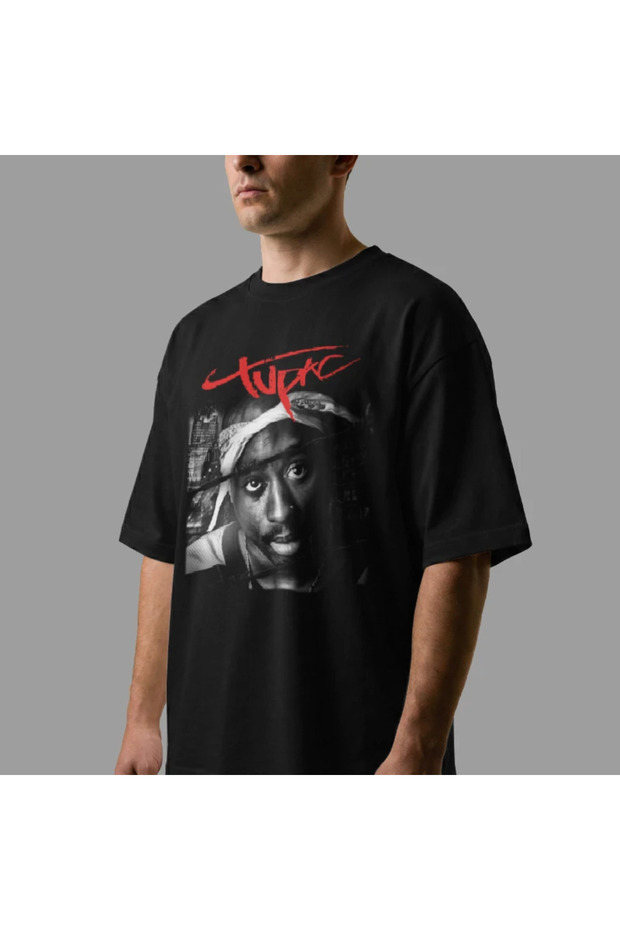 Μπλουζάκι Tupac oversized - 8