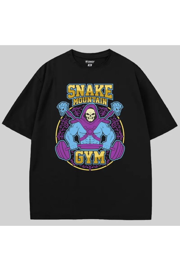 Μπλουζάκι Snake Mountain Gym oversized