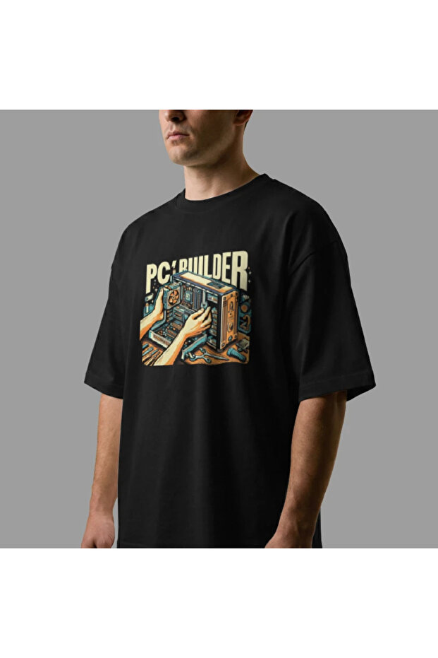 Μπλουζάκι Pc Builder oversized - 8