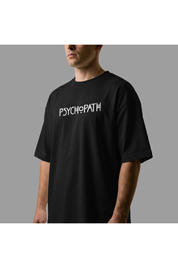 Μπλουζάκι Psychopath oversized - 8
