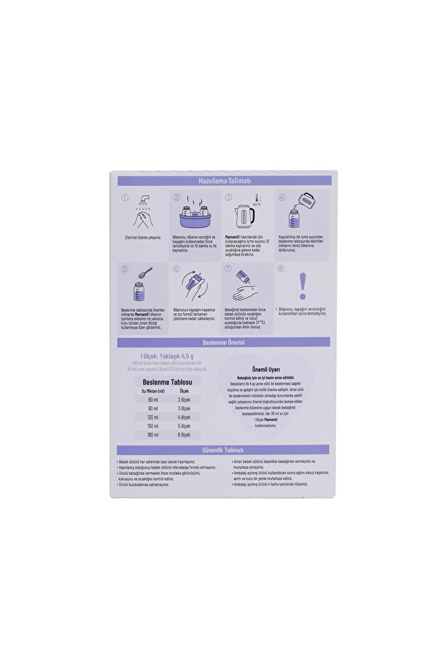 Çocuk Devam Sütü 1 Numara 0-6 Ay 400 gr - 6