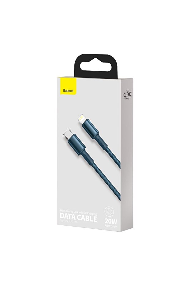 High Density USB-C/Lightning Cable, 1m, PD 20W, Blue - 3