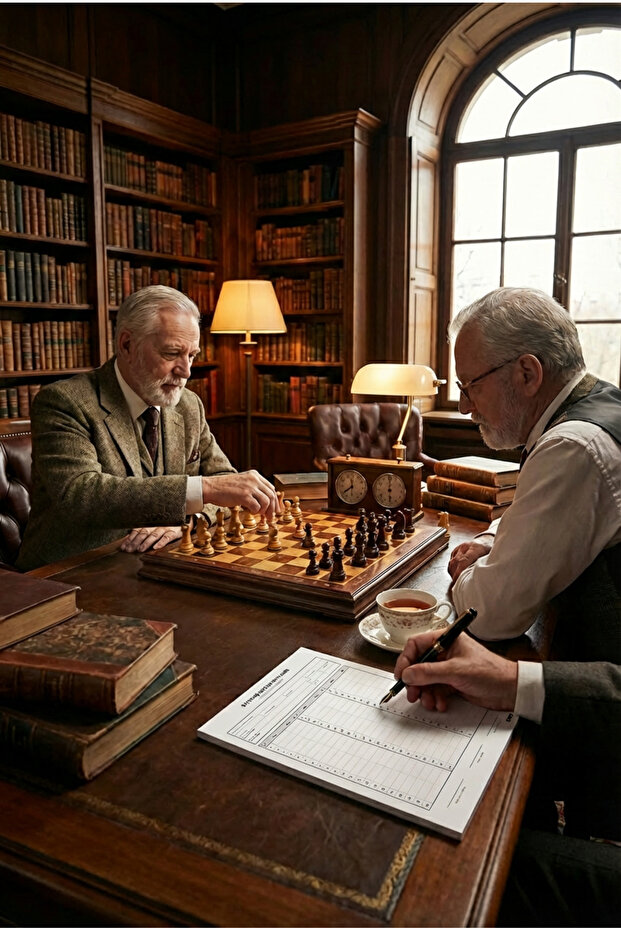 ورق توثيق الشطرنج - حجم A4 - 30 ورقة - ورقة توثيق الشطرنج - نتائج الشطرنج - 2