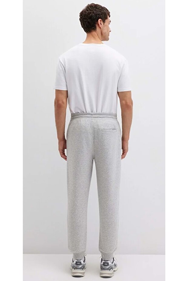 M066907 Basic Men's Sweatpants Gray - 5