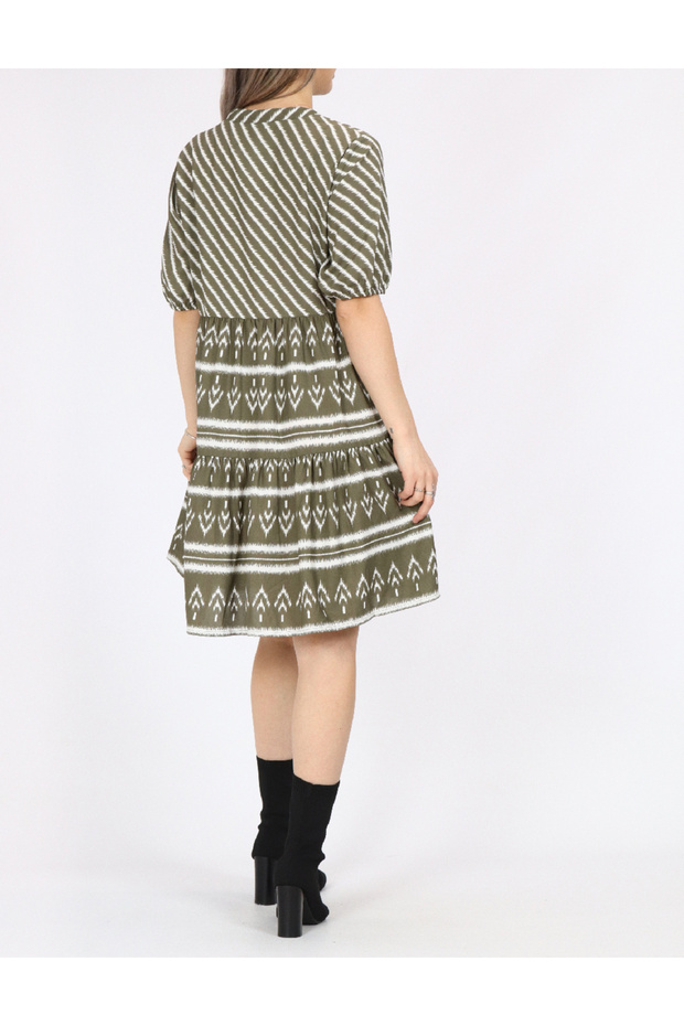 Rochie scurta, Verde - 2