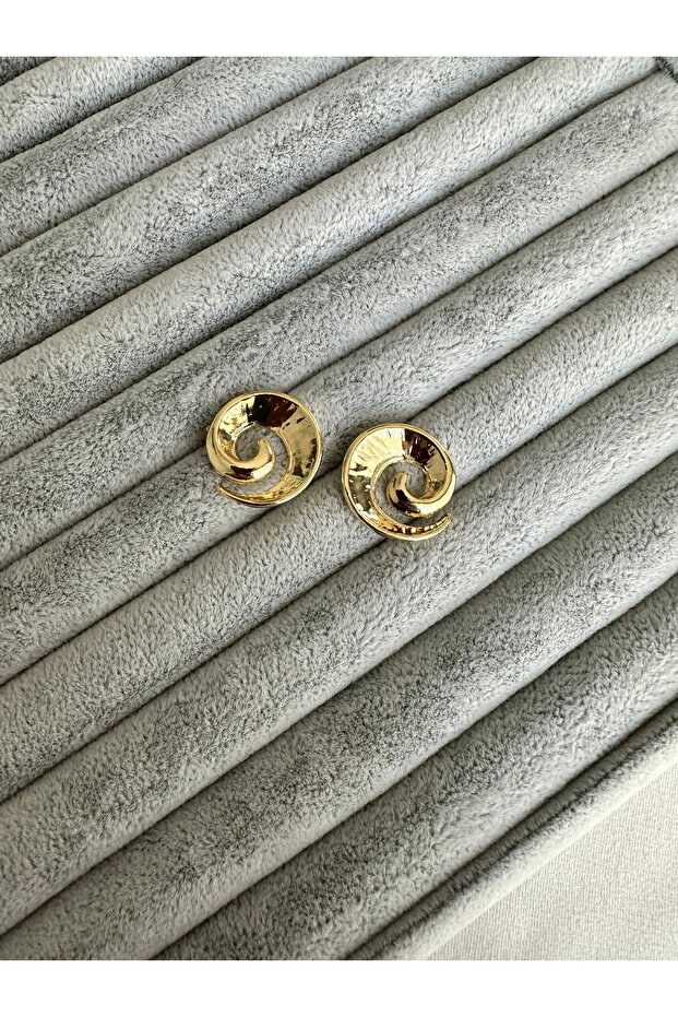 Gold Dönence Küpe - 1