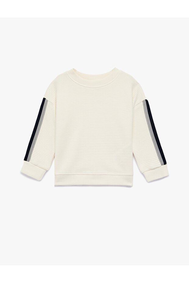 Baby Boy Sweat 6Smb10014Tk Ecru