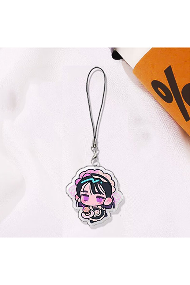 K-alien stage-5 Anime ALIEN STAGE Till Ivan Mizi Luka Cosplay Key Chain Acrylic Bag Pendnt Keychains