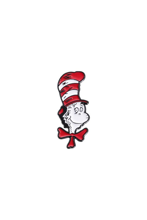 QHXZ1448 Cartoon Movies Character Collection Enamel Pins Custom Dr. Seuss Metal Brooches Clothes Bac