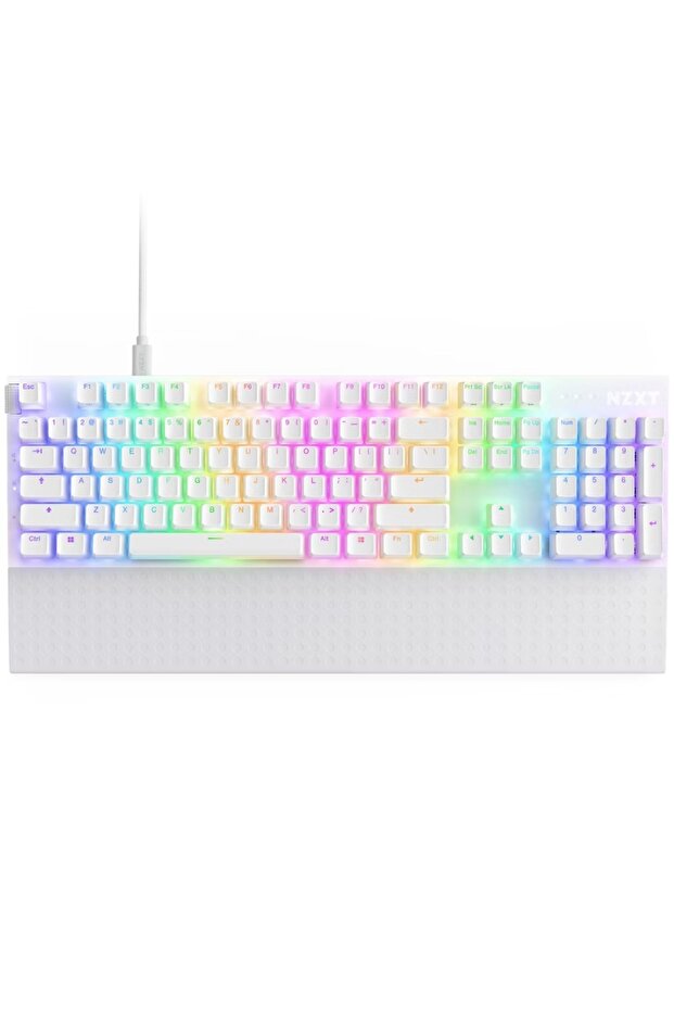 Function 2 Beyaz 8K Hz Kablolu Gaming Klavye - 2