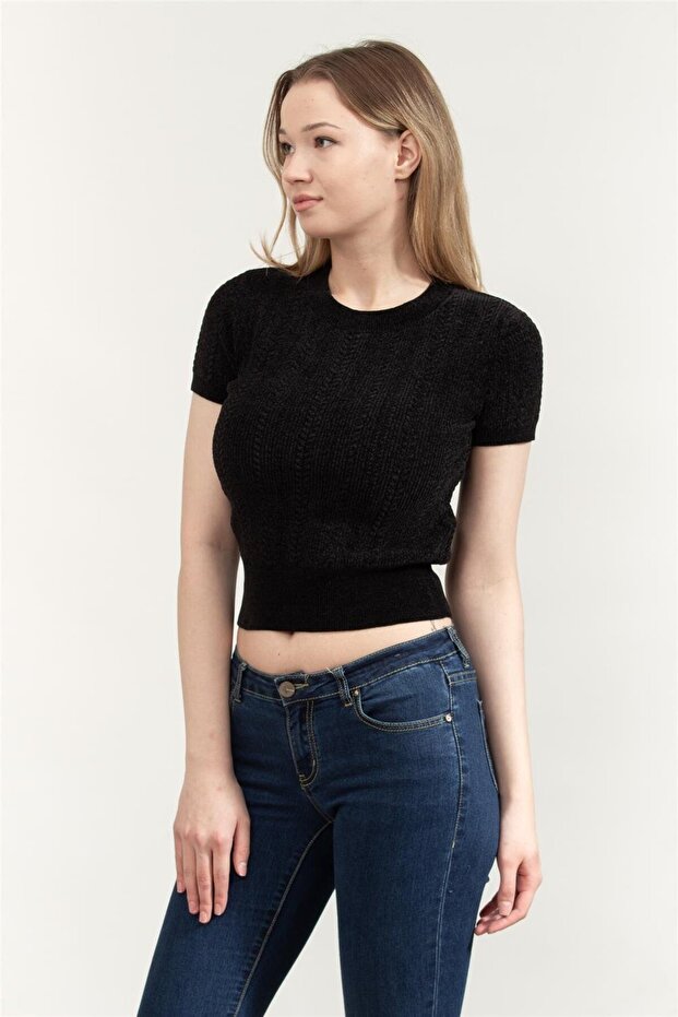 Chenille Kadın Triko - 2