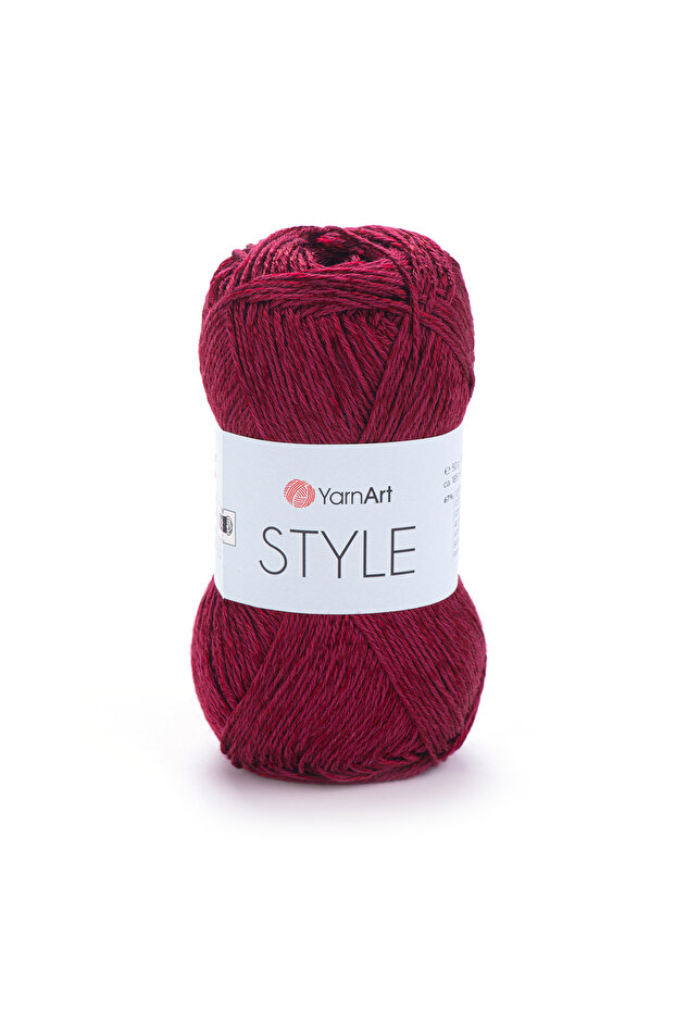 Style 67% Cotton 33% Viscose – 50 g 185 m Thin Summer Knitting Yarn-676-1 Pcs