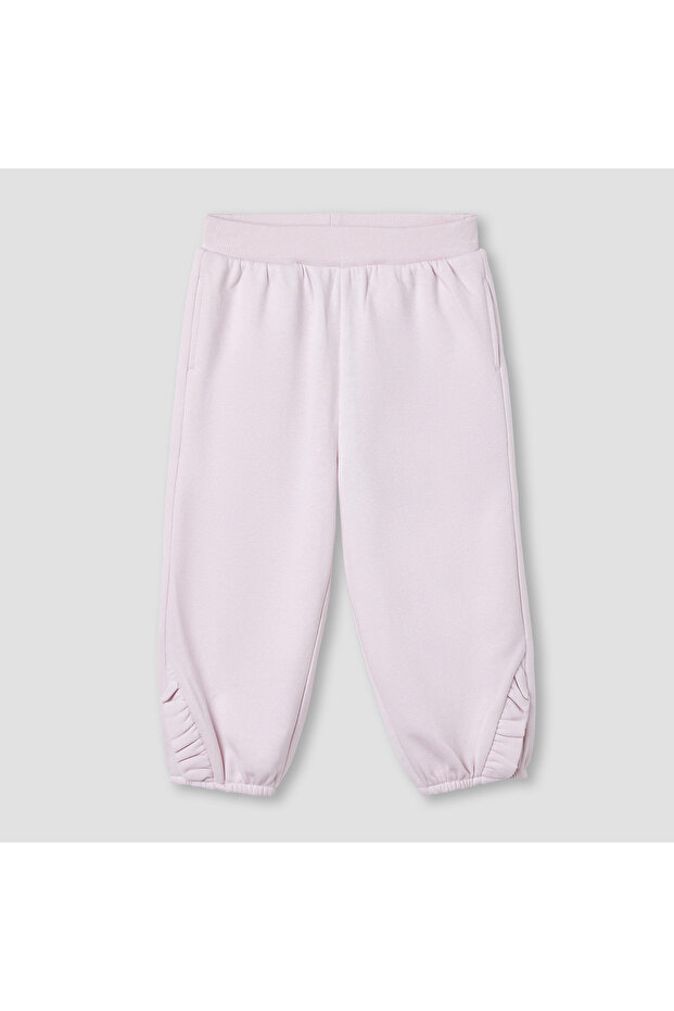 بنطال رياضي مزين بكشكشة وجيوب - 2