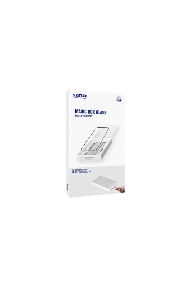 Magic Box Glass Screen Protector Bubble Free Easy Application Full Coverage Glass - 1