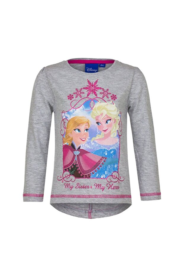 Asymmetric long-sleeved blouse - 1