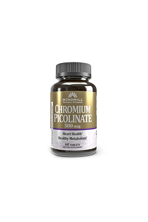 Chromium Picolinate 500 mcg 60 Tablets